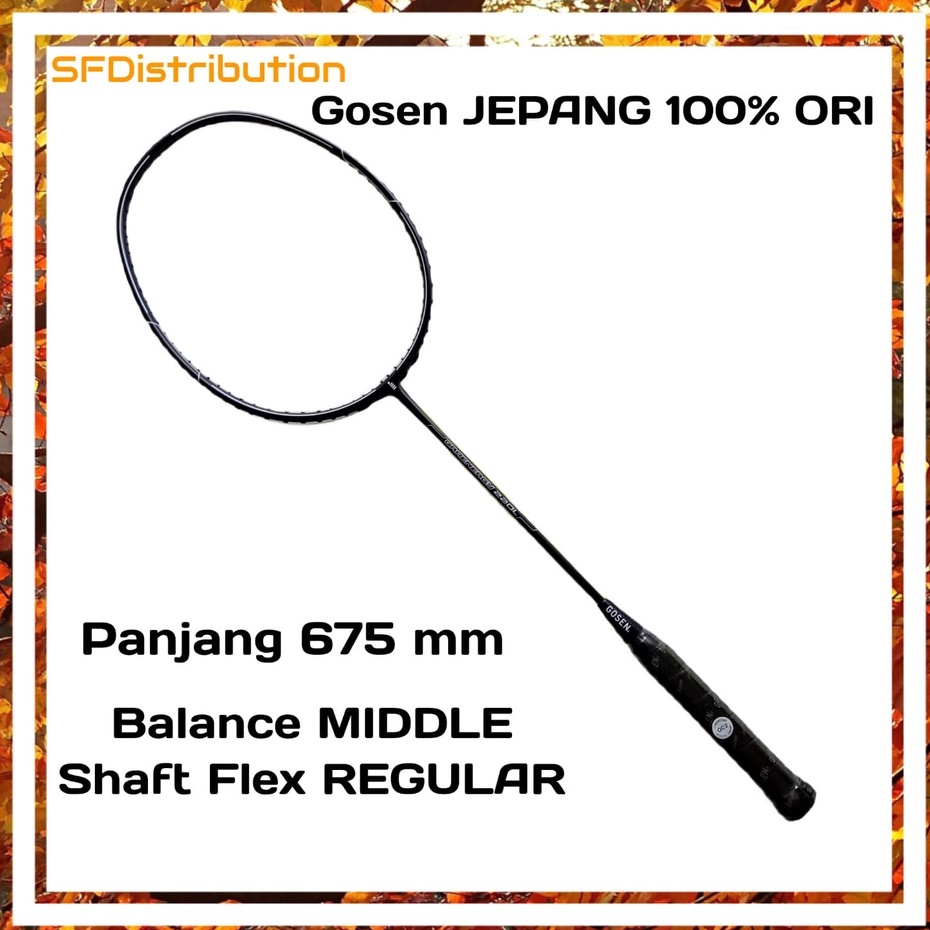 Raket Gosen Original GRAENERGY 220L Raket Badminton Gosen + Gratis PACKING KAYU (Ongkir Tetap)