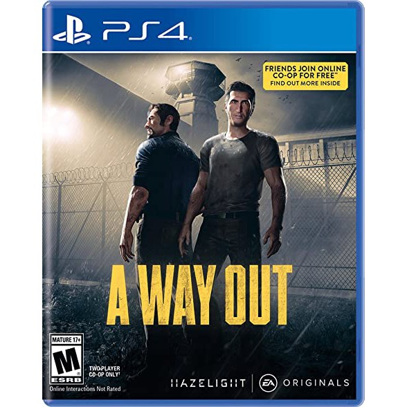 A Way Out PS4 PS5 Game Digital