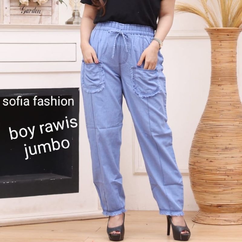 SERBA 35 | Celana Wanita Softjeans greige Promo murah | bawahan cewek kekinian-Kantong rawis JUMBO
