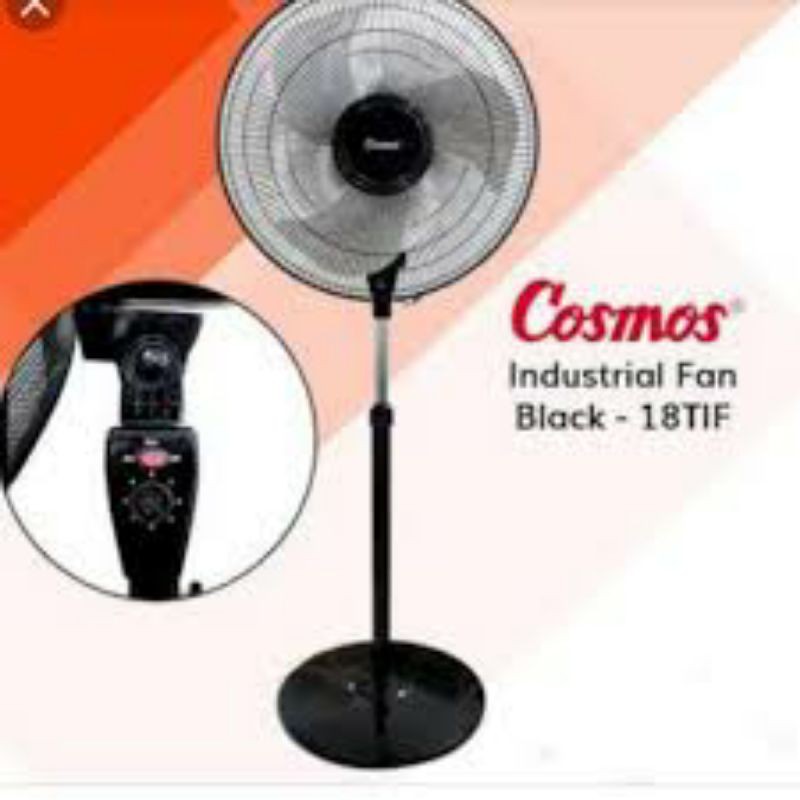 kipas angin Cosmos 18 inc baling baling besi alumunium 18Tif
