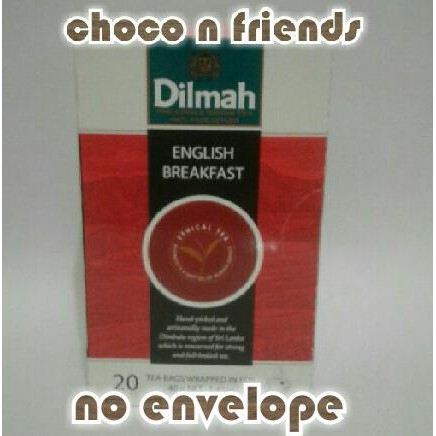 

Mmfem673- Teh Dilmah No Envelope 20 Sachet English Breakfast 957G