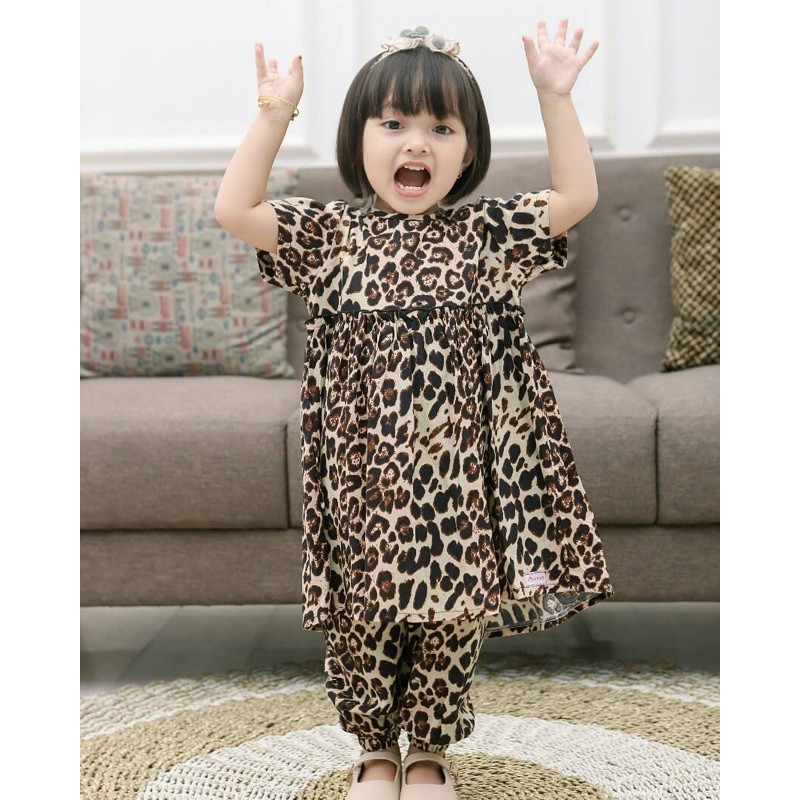 [GAMIS ANAK] ONE SET HUMAIRA KATUN RAYON IMPORT preloved