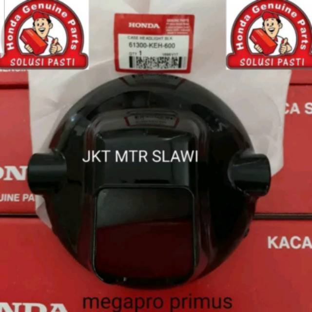 Case Headlight Belakang Cover Lampu Belakang Mega Pro New Mega Pro Primus Ori Honda AHM