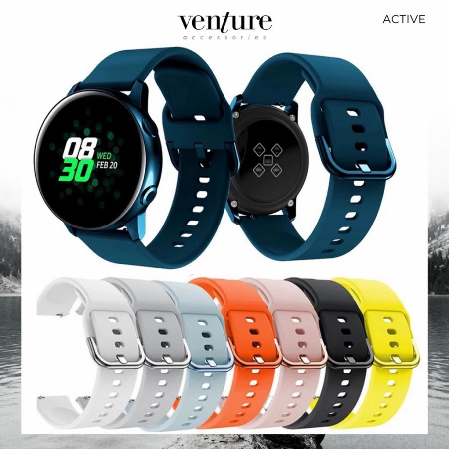 TALI STRAP SMARTWATCH SAMSUNG GALAXY ACTIVE 2 40MM 44MM SILIKON BAND