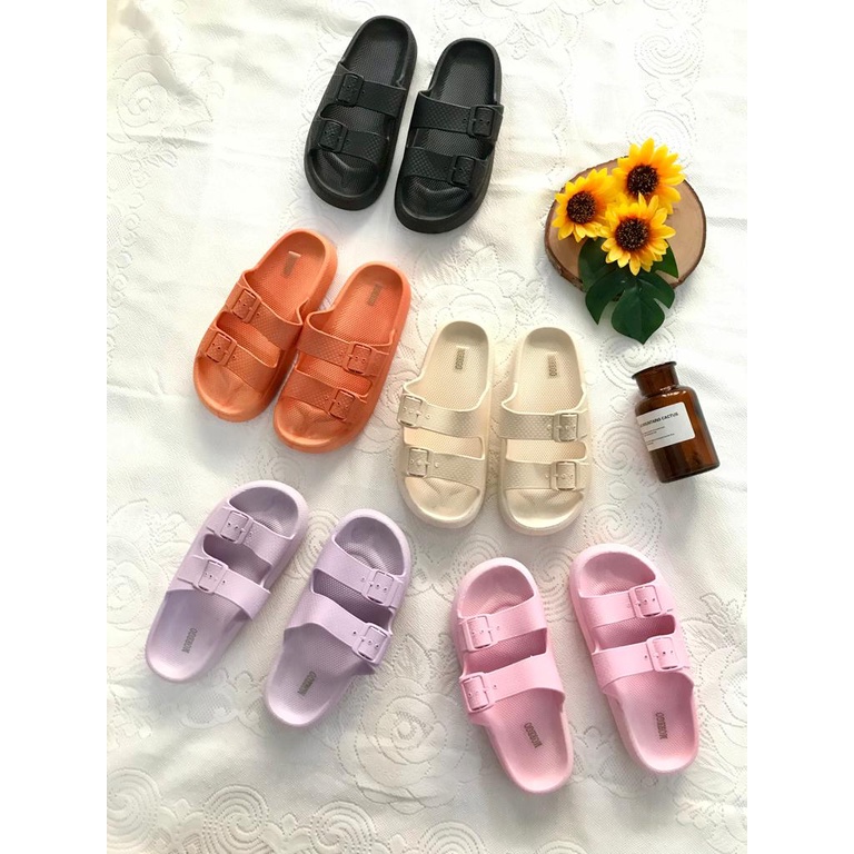Sandal Slop Ban Dua Gesper Samping BEST SELLER Morego 1988