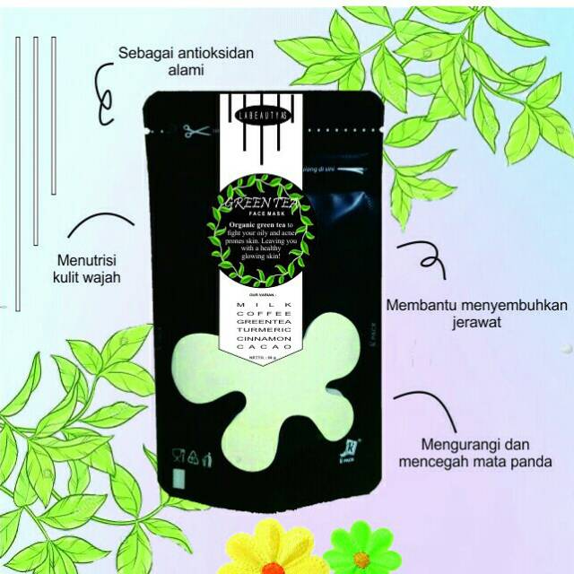 GROSIR MASKER ORGANIK BY LAB BEAUTY