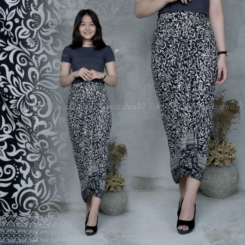 Rok Lilit Batik Bawahan Kebaya VOL 1 Rok Serut Batik by tokozahra27