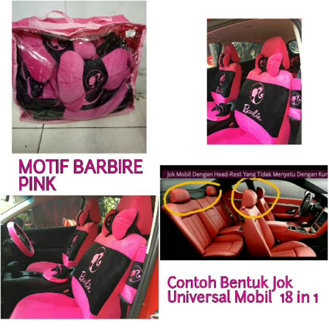 mobil barbie pink