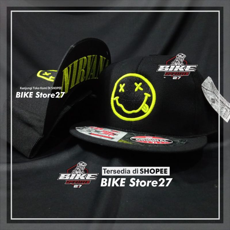 Snapback Nirvana/ 85/ Topi Nirvana