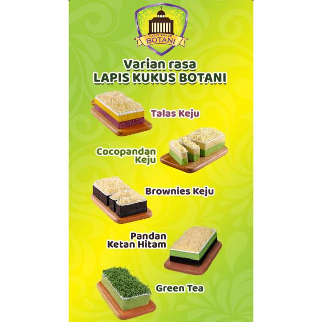 

Lapis kukus Botani