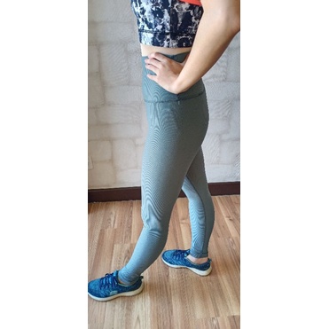 Degree legging ribbed col. salted green