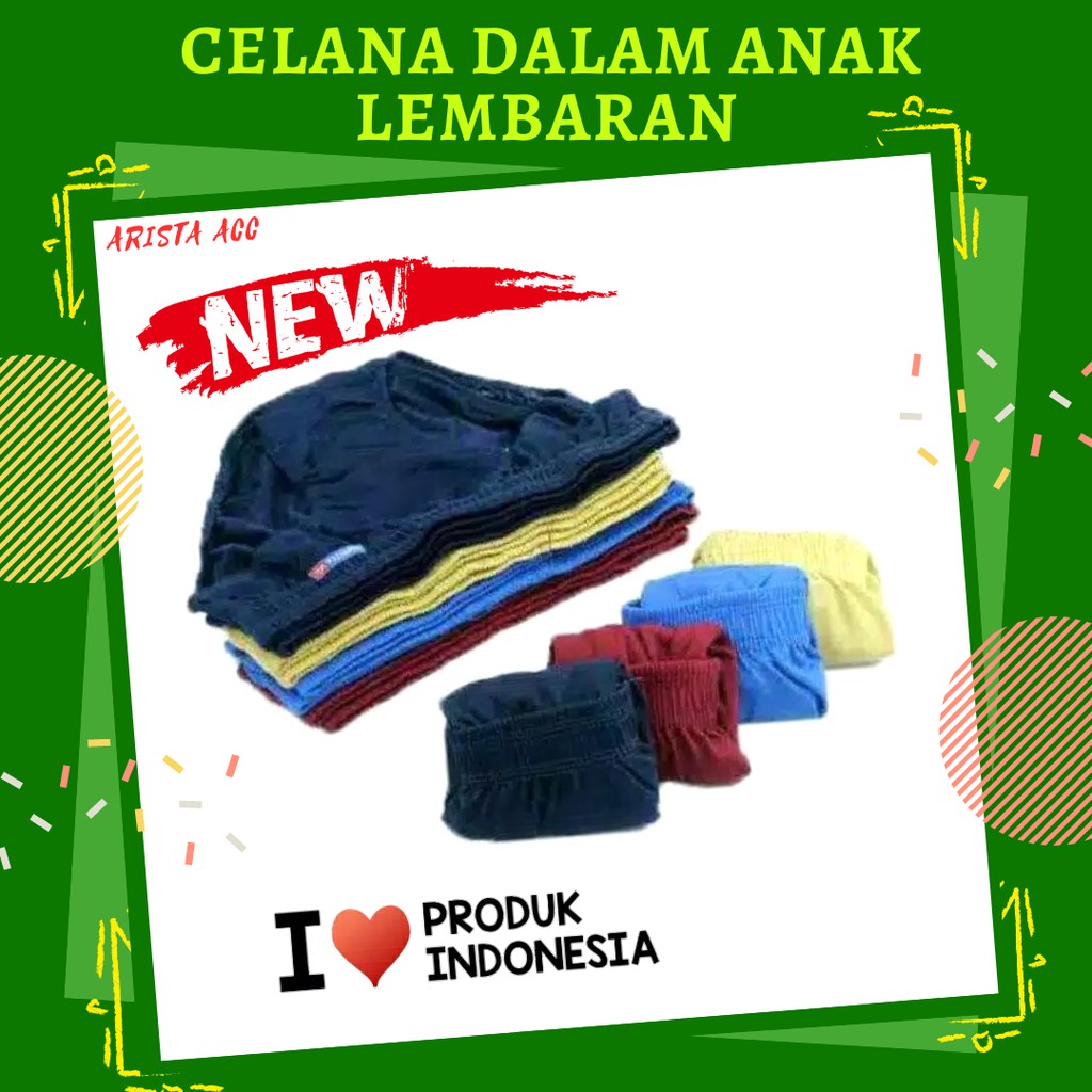 CD Anak - Celana Dalam Anak Lembaran Cowok