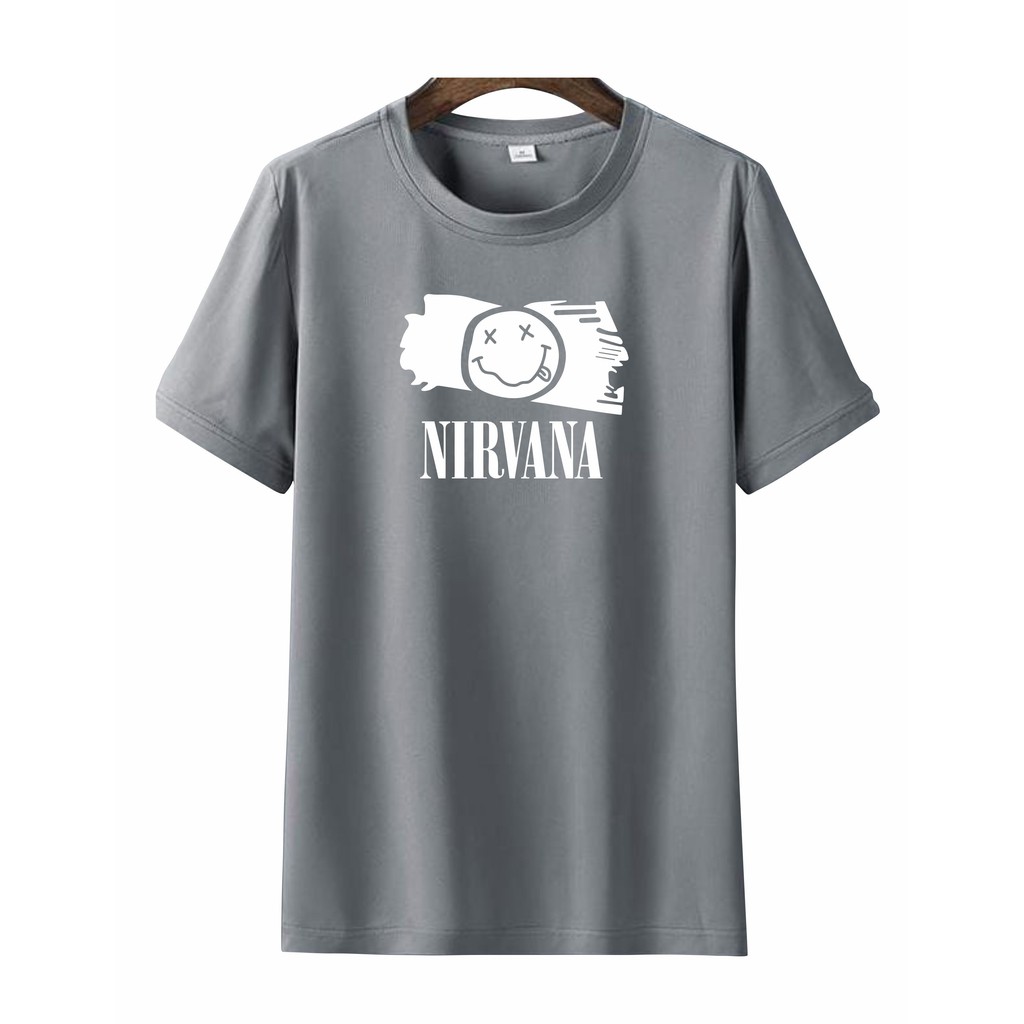 verovi28 KAOS PRIA II KAOS DISTRO SABLON DIGITAL BERKUALITAS BISA UNISEX NIRVANA