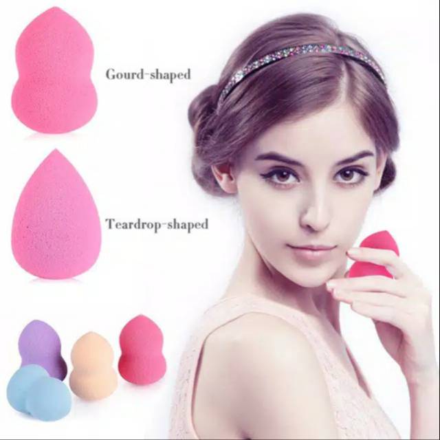 ROUNDED SPONGE BEDAK MAKE UP / SPON BLENDING