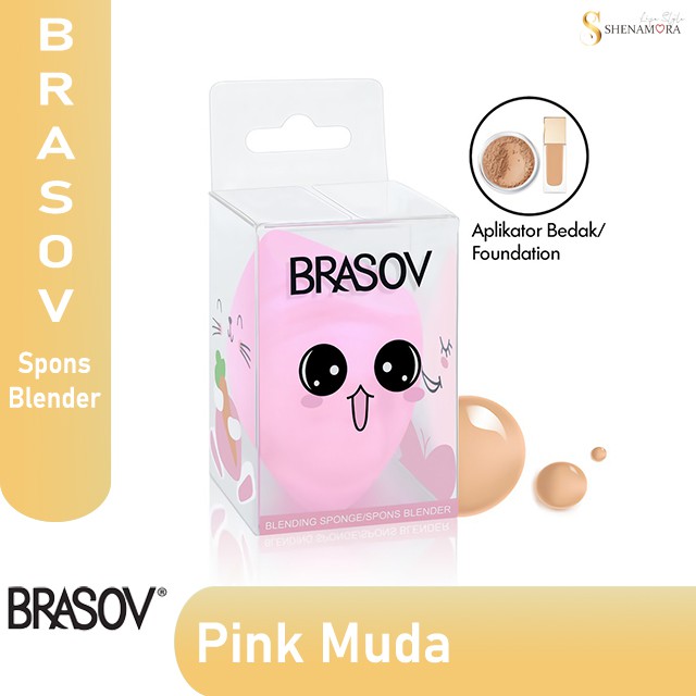 Brasov Spons Egg Cut | Spon Bedak | Sponge Foundation