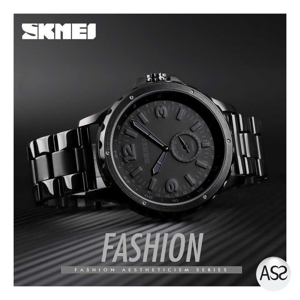 ASS Shop - SKMEI Jam Tangan Analog Pria Strap Stainless Steel - 1513