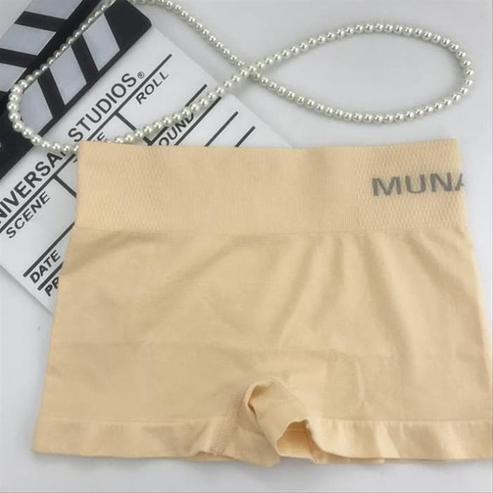 Celana Boxer Korset MUNAFIE Pendek Pingggang Rendah Wanita
