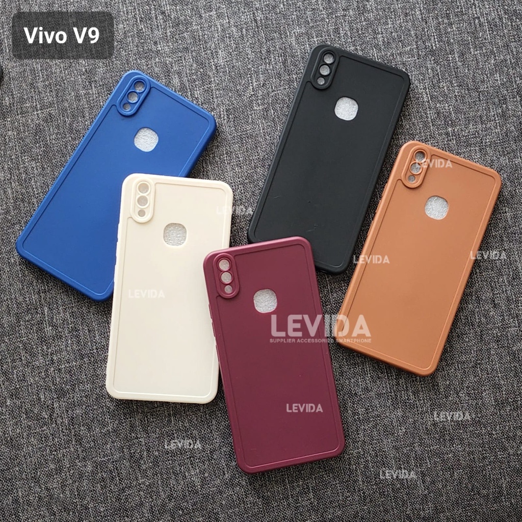 Vivo V9 Vivo Y50 Vivo Y30 Vivo Y30S Vivo Y30I Softcase Procamera silicon Matte Case full cover Vivo 