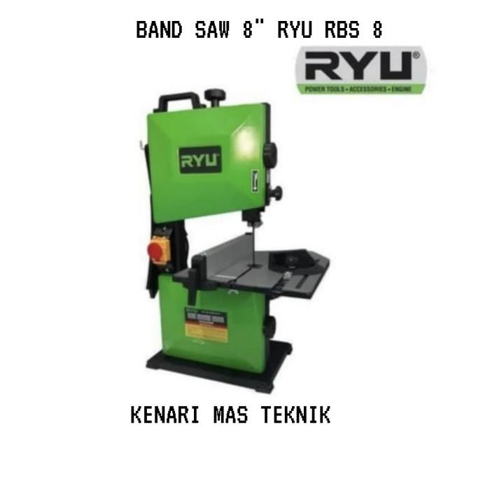Mesin Bandsaw Band Saw Ryu Rbs 8"