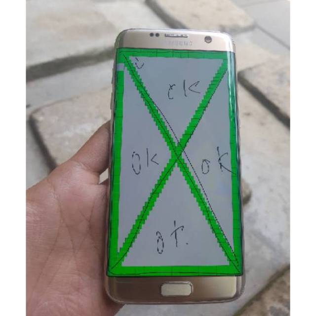 Lcd s7 edge ori copotan