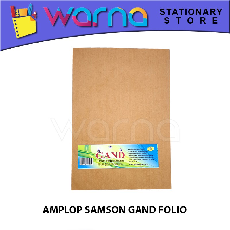 

AMPLOP COKLAT SAMSON GAND FOLIO