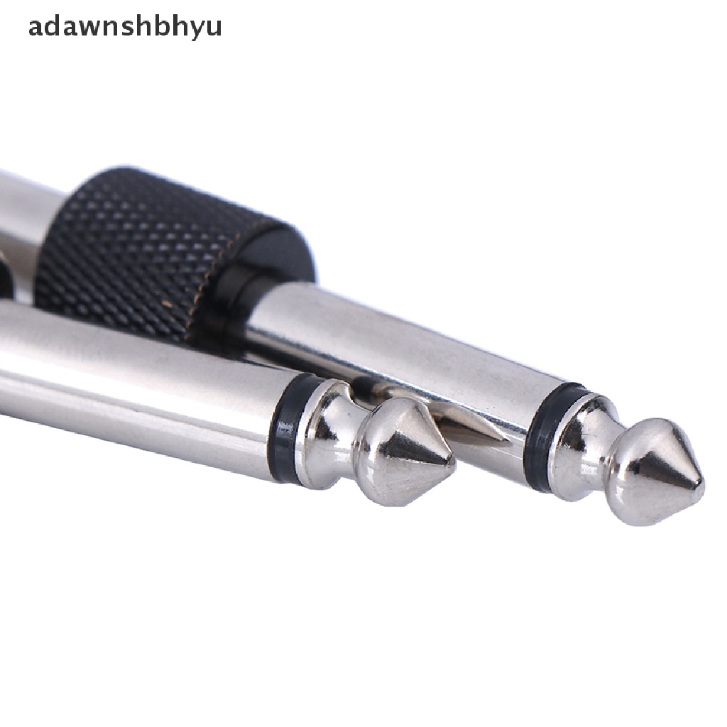 Adawnshbhyu 6.35 mm Efek Gitar pedal connector coulper jack interface adaptor Kabel