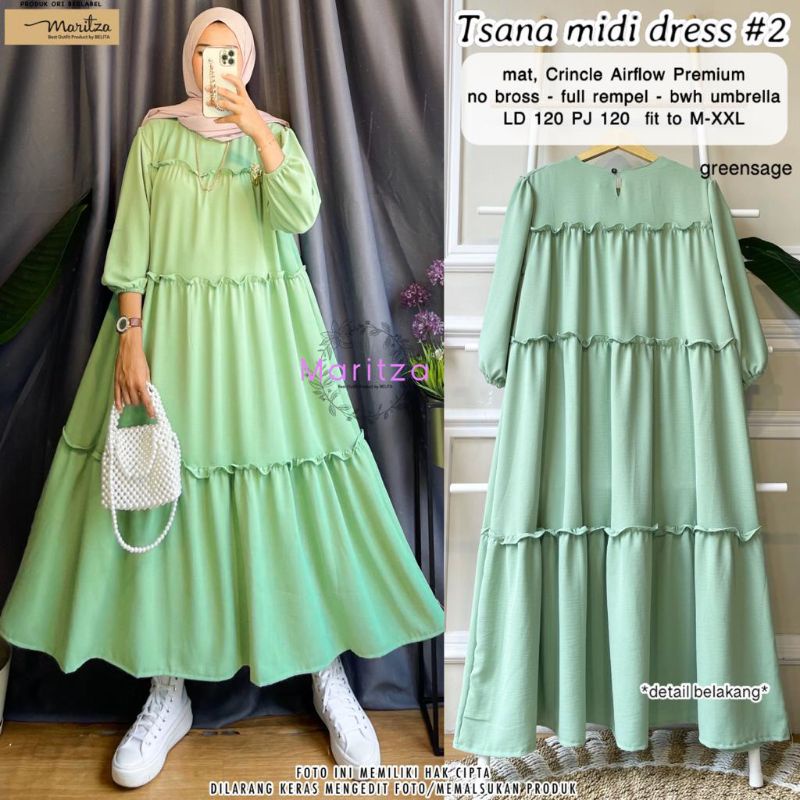 Tsana midi dress by MARITZA