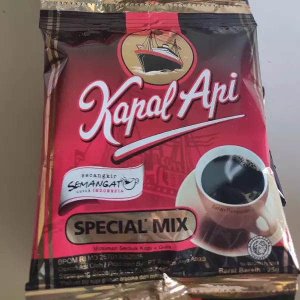 

Kapal Api Special Mix Kopi Gula 25 gr 10 Sachet