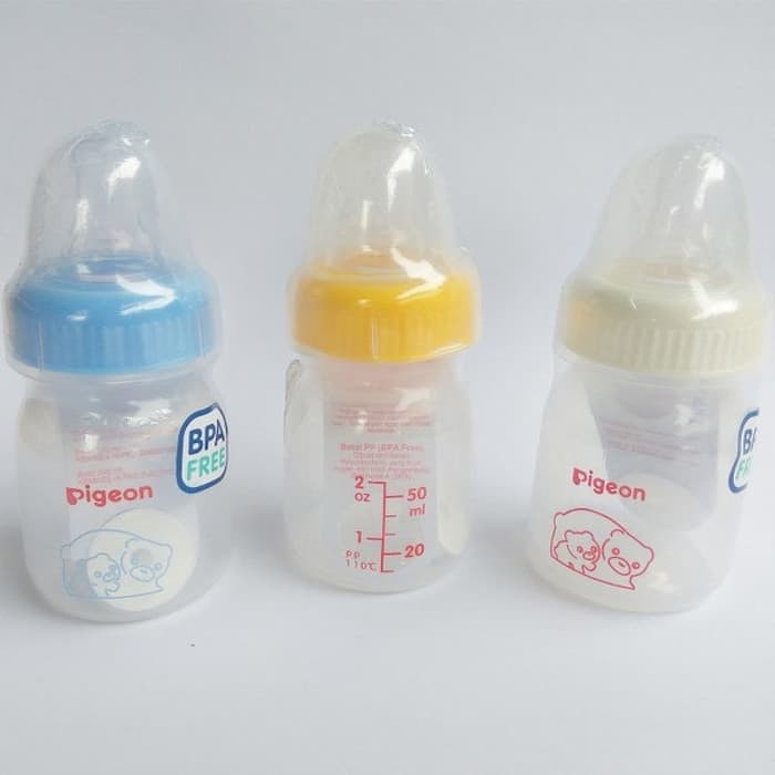 BOTOL SUSU PIGEON 50ML / BOTTLE SUSU ANAK PIGEON BOTOL SUSU ANAK 50ML / MAMA SUSU