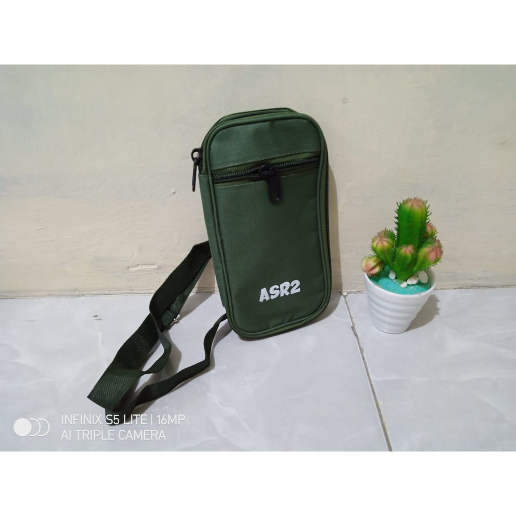 Tas Selempang Hp Pria Hanging Neckbag Terbaru Minimalis Bisa COD