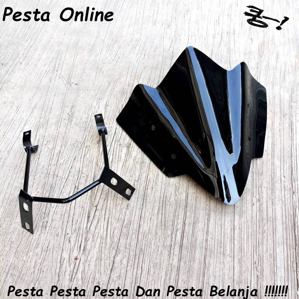 Visor Xride Beat Street Batman Plus Bracket Baut