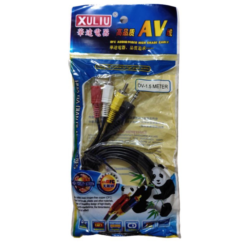 KABEL RCA 3-1 XULIU - CABLE RCA 3 TO 1