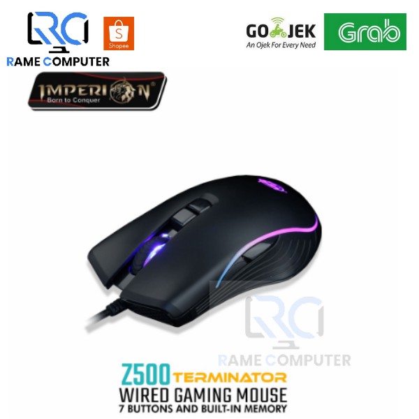 MOUSE IMPERION Z500 TERMINATOR - Wired Gaming Mouse RGB