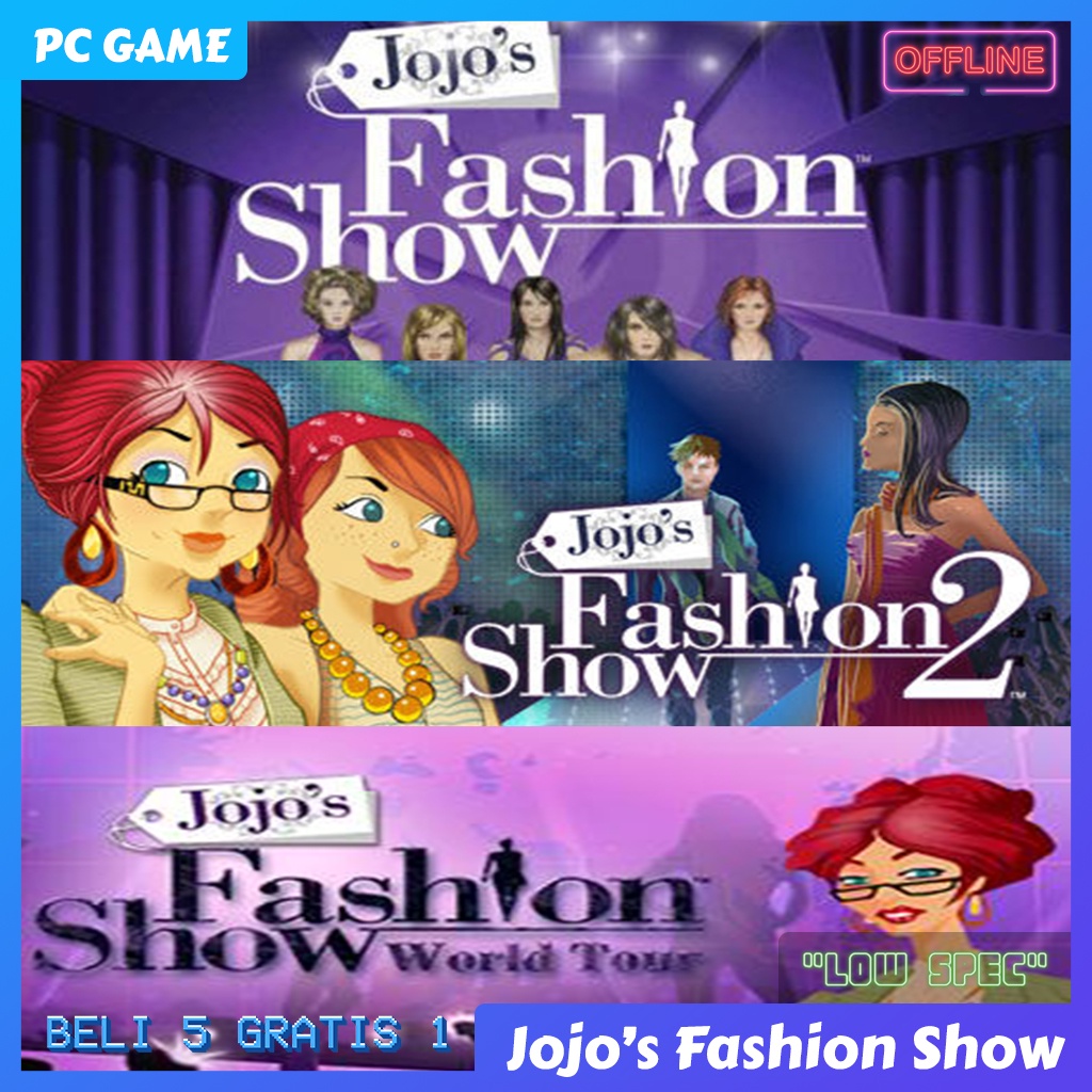 Jojo's Fashion Show Lengkap - Koleksi Jojo Fashion Show  - Game PC