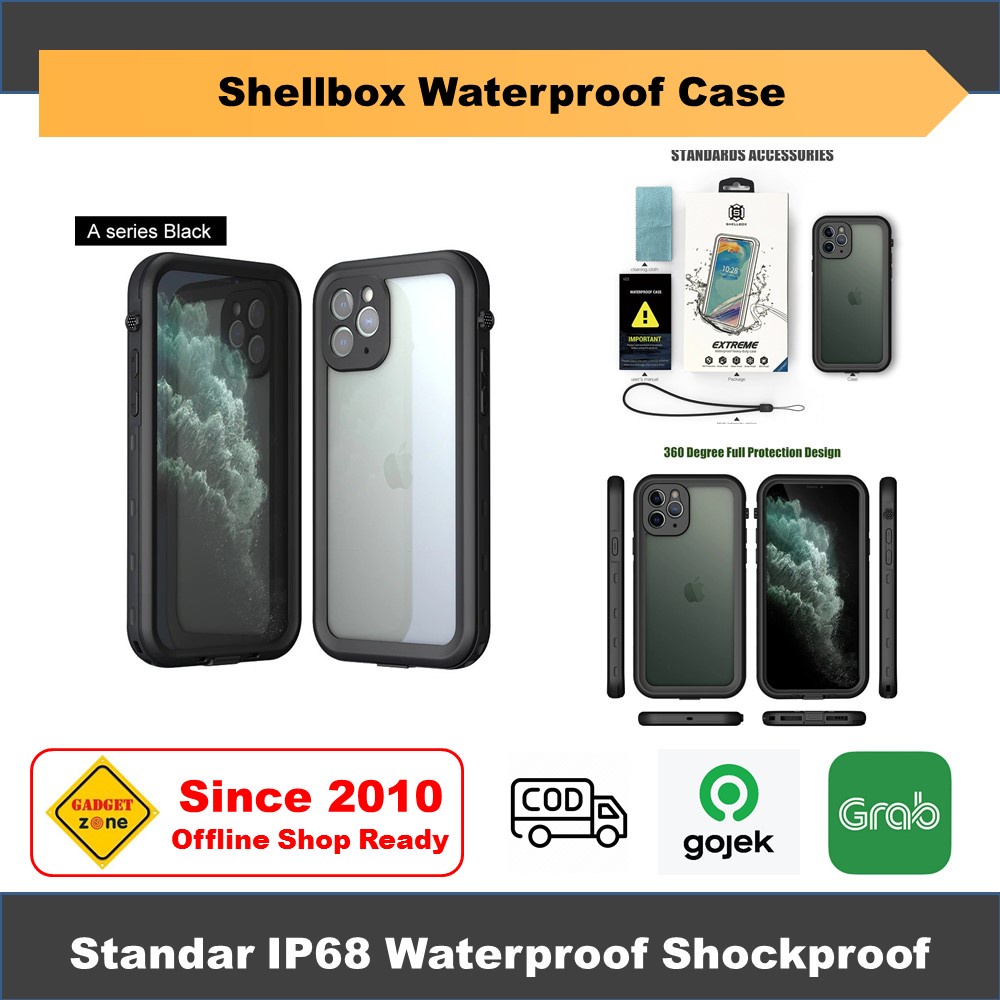 iPhone 11 Pro Casing Shellbox Waterproof Case Ori