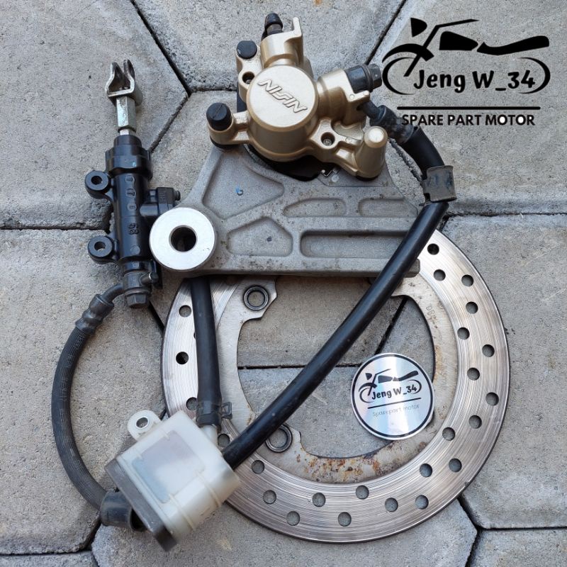 CAKRAM MASTER KALIPER REM BELAKANG FULLSET OLD CB 150R NEW CB 150R ORIGINAL
