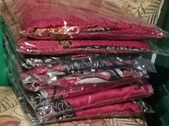 Couple Batik Keluarga || Setelan Couple Batik Ayah Ibu Anak Cewek