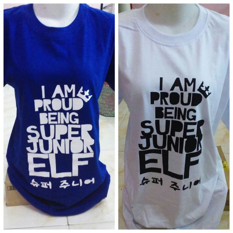 KAOS SUJU ELF/KAOS SUJU ELF PROUD/KAOS SUJU CUSTOM
