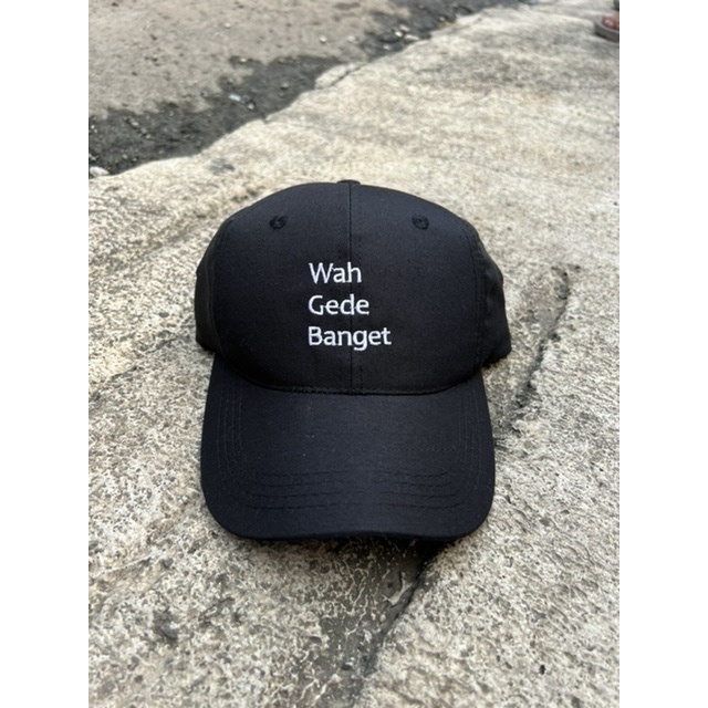 Topi baseball ediko bahan rafel premium pengait cakop besi pria wanita-Gede banget cream