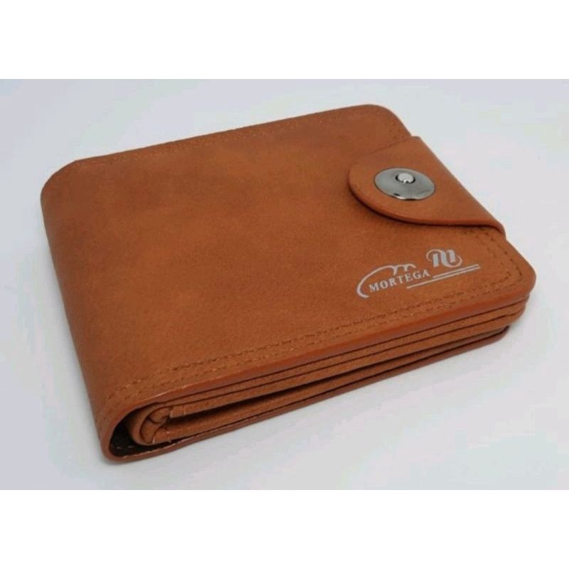 dompet kulit pria import murah keren model kancing