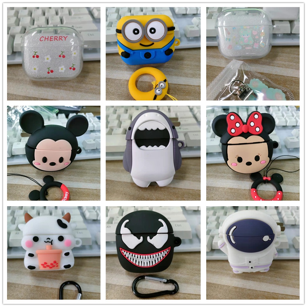 Case Pelindung Earphone Bluetooth Untuk Airpods 1 2 3 Inpods 12 i12 Pro4 Pro 4