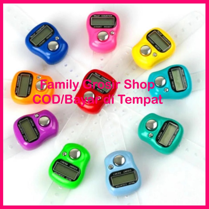 Tasbih Mini Digital / Tasbih Elektrik / Counter Digital Mini (60001)