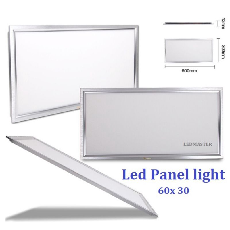 Lampu Led Panel 30x60 36W Putih Persegi Panjang / Downlight Led Panel 36 Watt Daylight