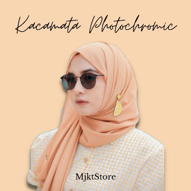 E ( E15 ) KACAMATA PHOTOCROMIC + FREE GIFT ( 1 KOTAK KACAMATA + 1 LAP KACAMATA )