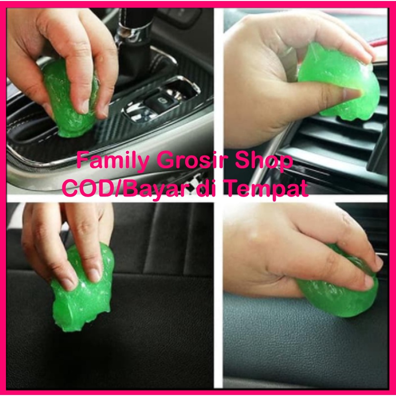 GEL PEMBERSIH KEYBOARD DASBOARD SUPER SLIME JELLY CLEANER