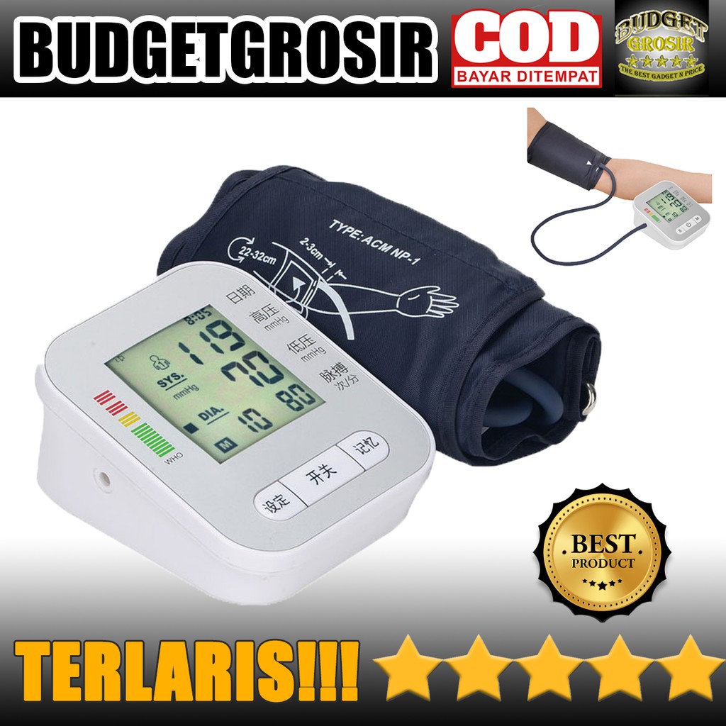 Pengukur Tekanan Darah Electronic Blood Pressure - RAK289--TaffOmicron