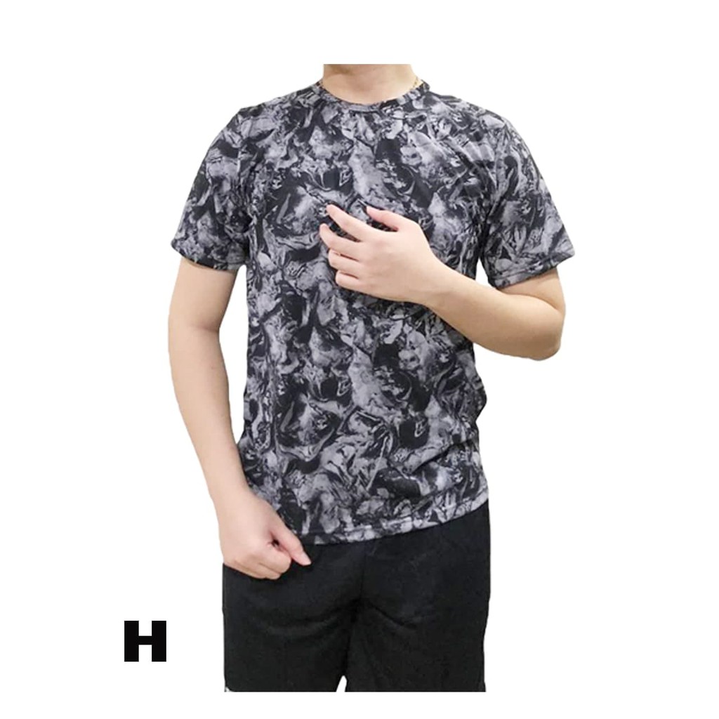 NEW official - kaos pria  print (H) / kaos pria full print lengan pendek Kaos Pria Distro
