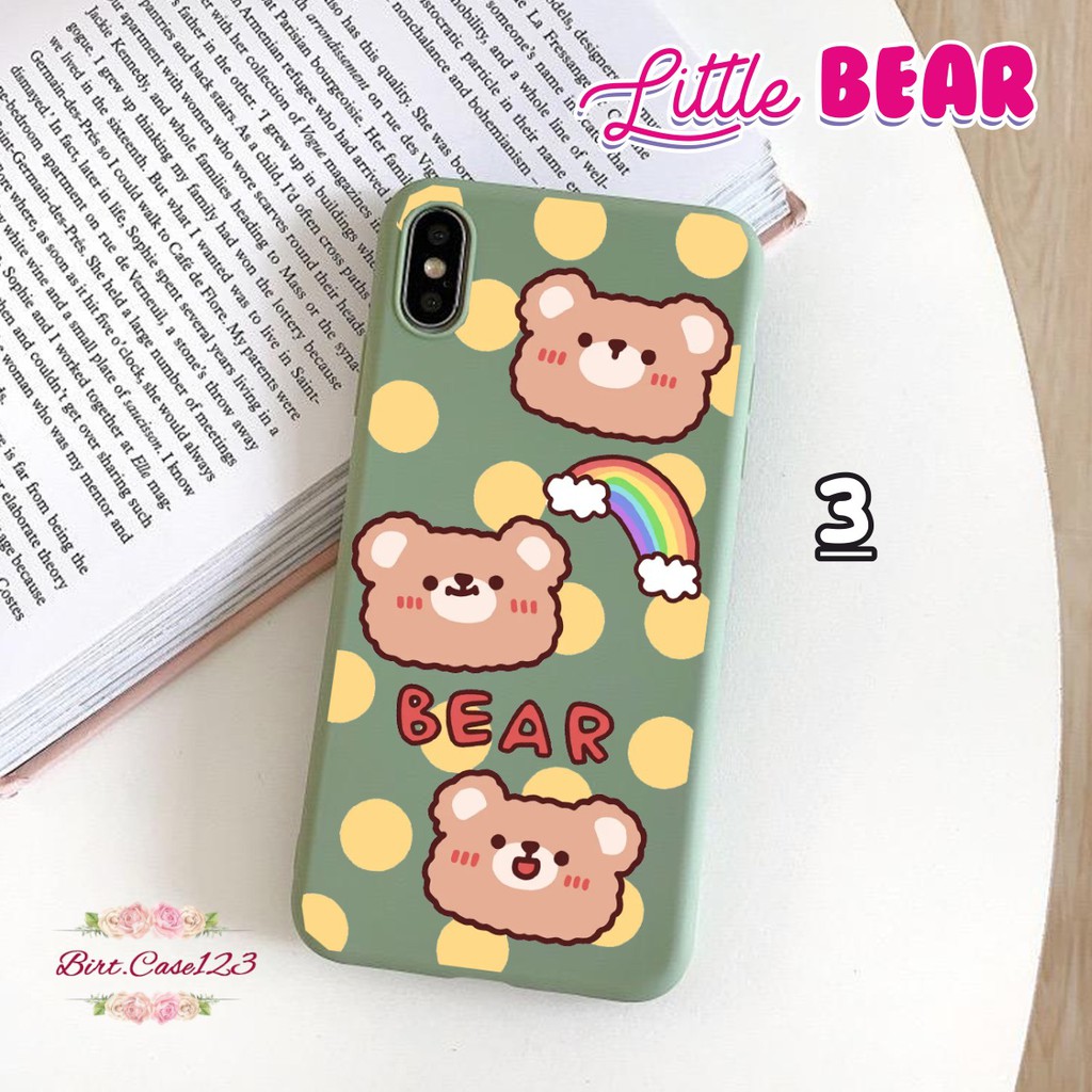 Softcase LITTLE BEAR Xiaomi Redmi 3 4a 5a 6 6a 7 7a 8 8a Pro 9 9a 9c 6x 5x Mi A1 Mi A2 BC4869