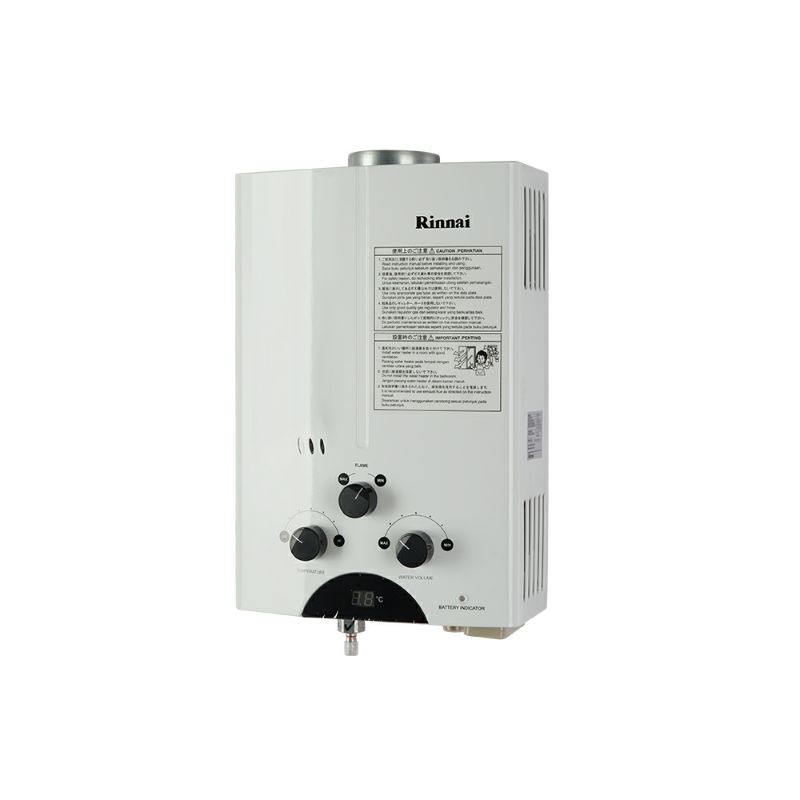 Gas Water Heater/Pemanas Air Mandi Gas RINNAI REU-5CFC (5 liter) garansi resmi RINNAI