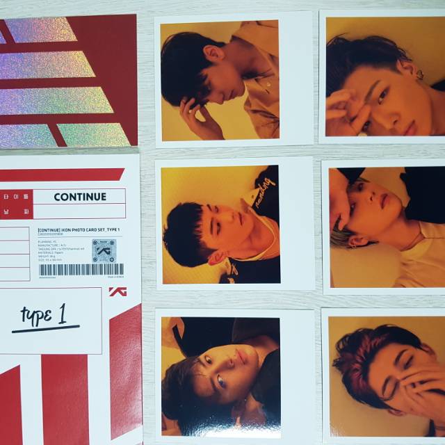 iKON CONTINUE POLAROID OFFICIAL